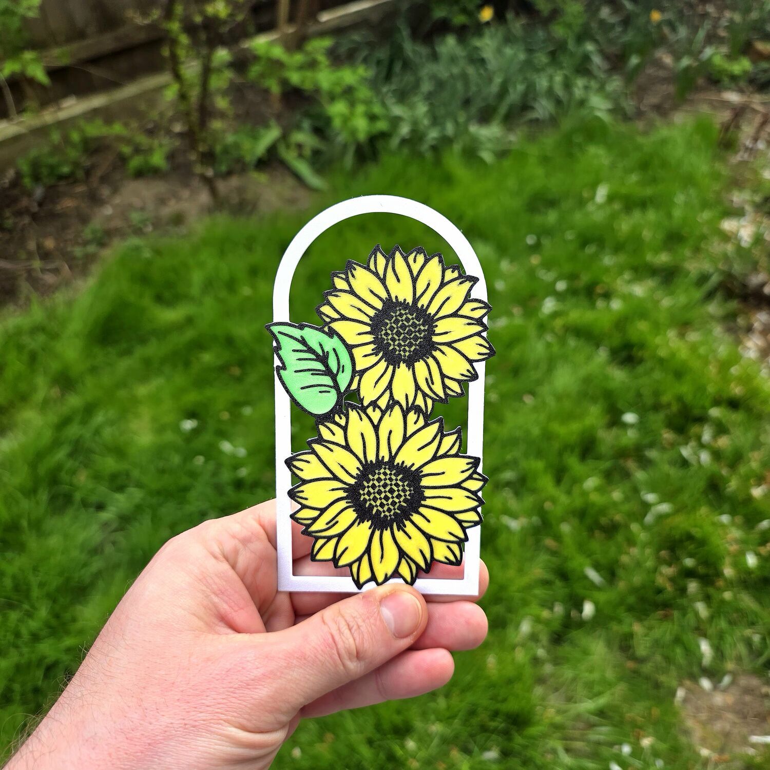 Semn de carte: Floarea soarelui