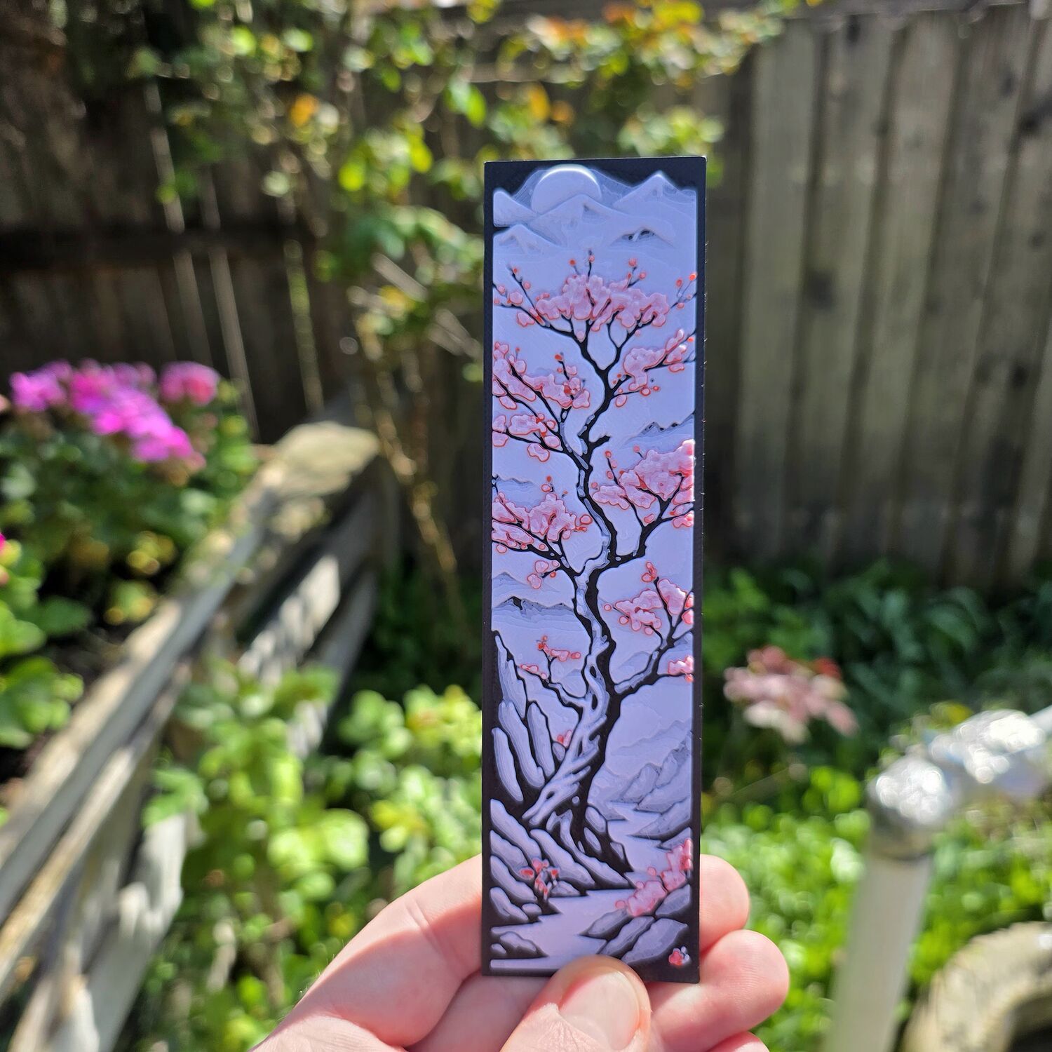 Semn de carte: Munții japoniei 3