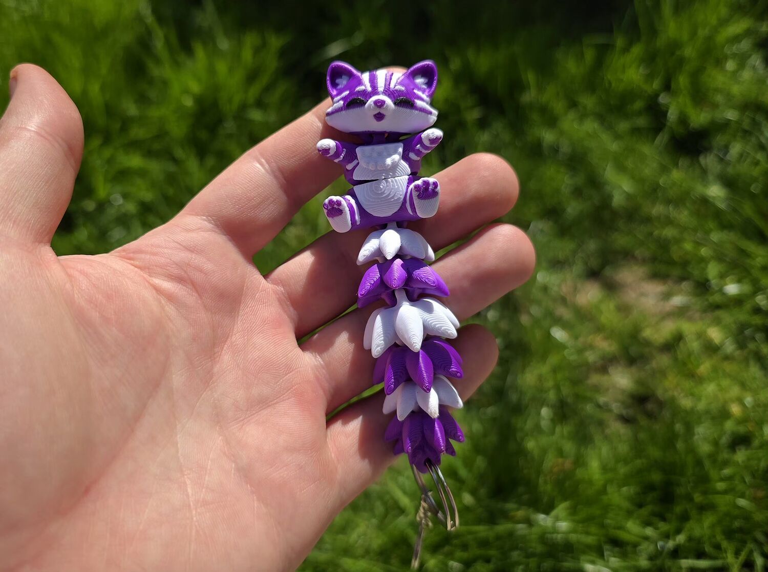 Breloc: Pisicuța mov