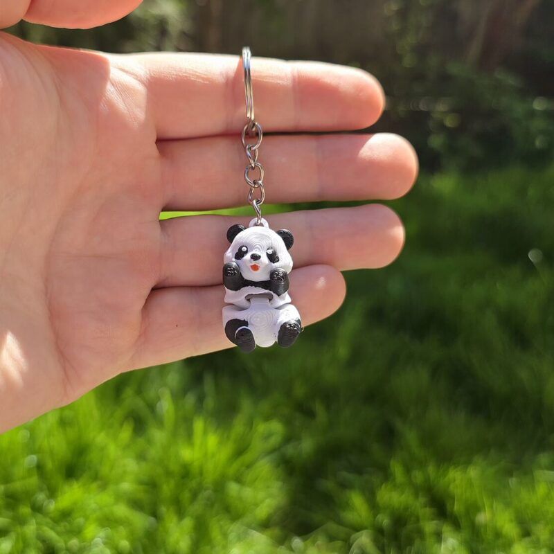 - Breloc: Panda mic