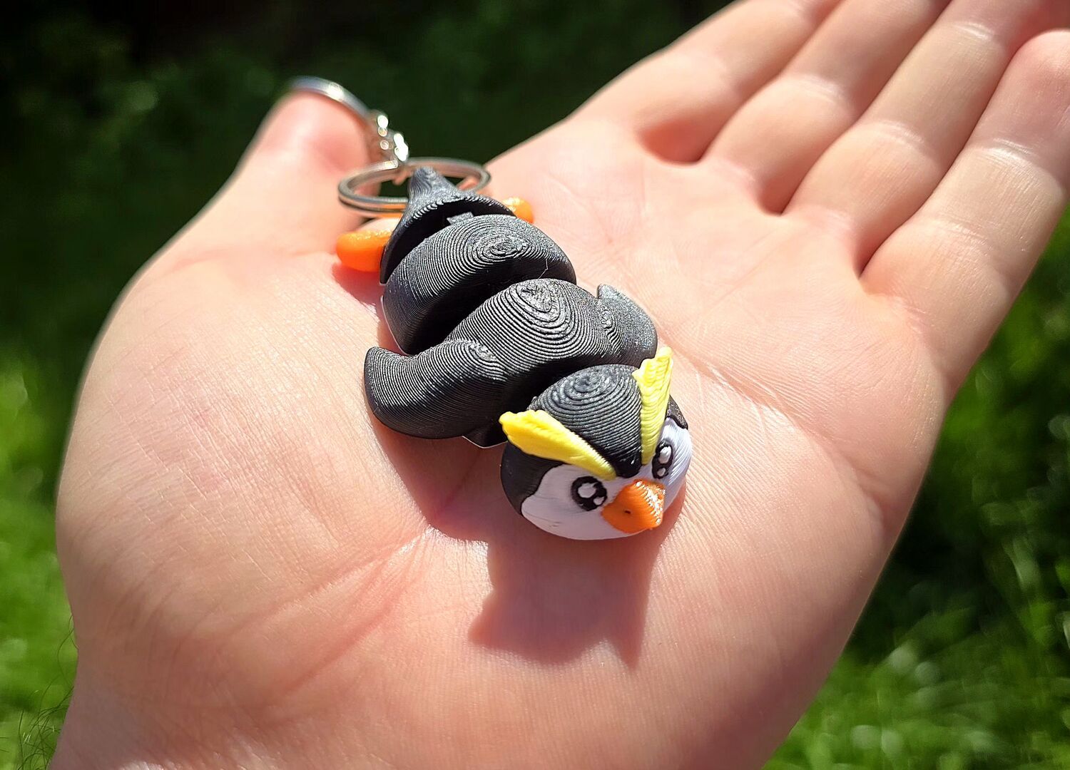 Breloc: Pinguin cu creastă