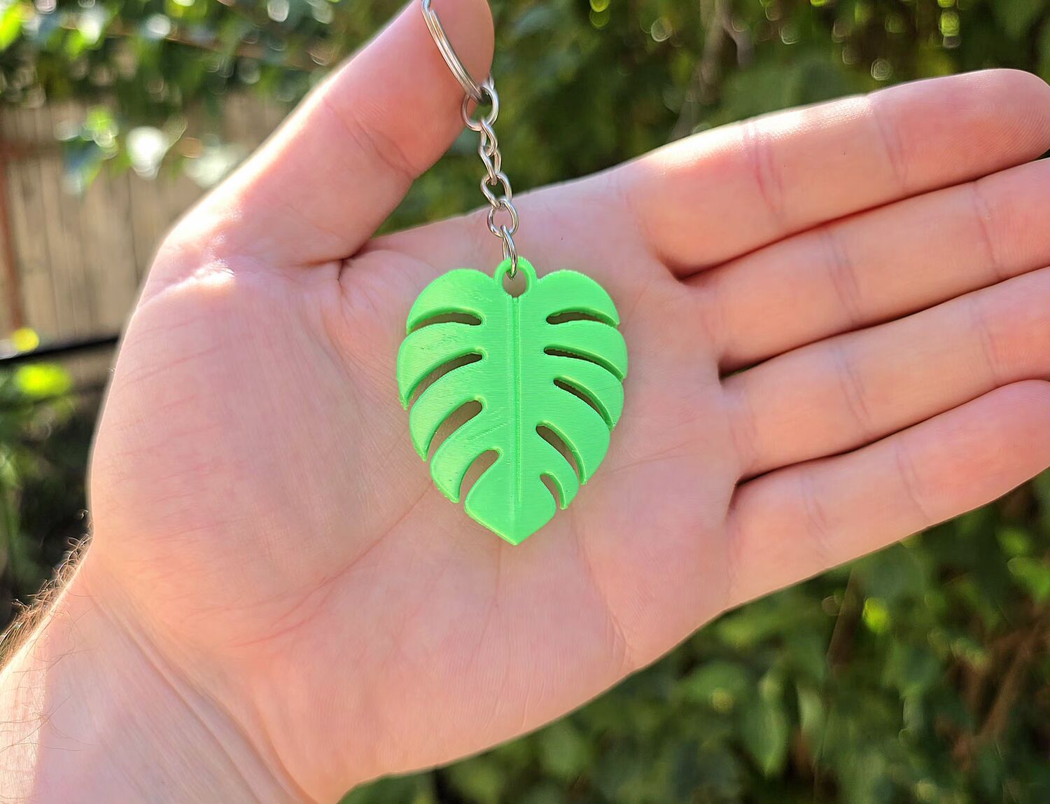 Breloc: Monstera